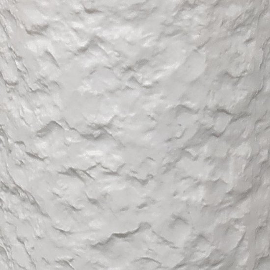 Superbe vase blanc de l'ère spatiale des années 1970 en porcelaine de Bavière