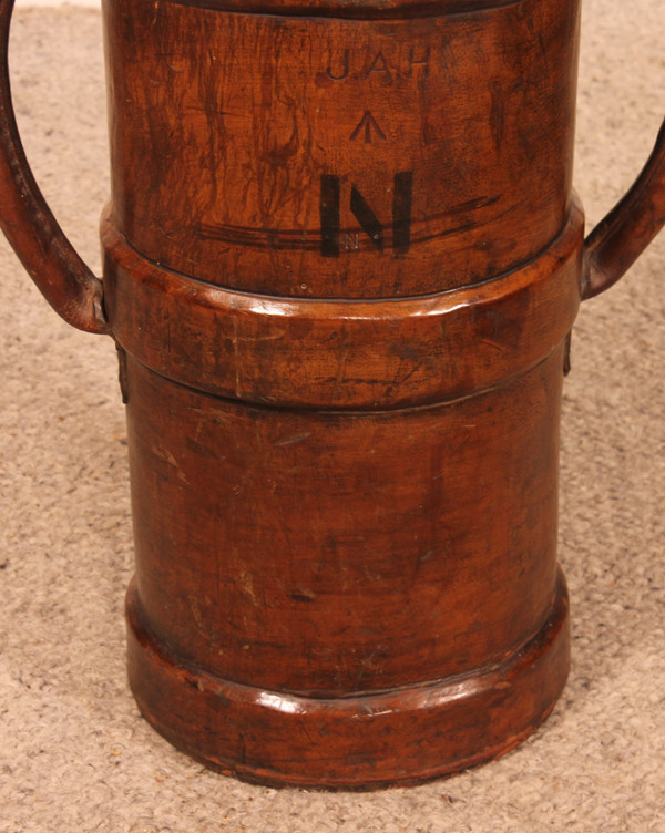 Ancien Porte Munitions Idéal Comme Porte Parapluie Ou Canne circa 1900