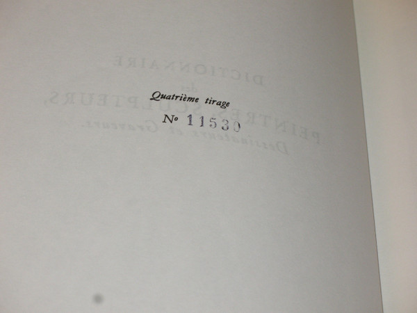 Dictionnaire des peintres sculpteurs dessinateurs et graveurs di E. Bénézit completo di 8 volumi