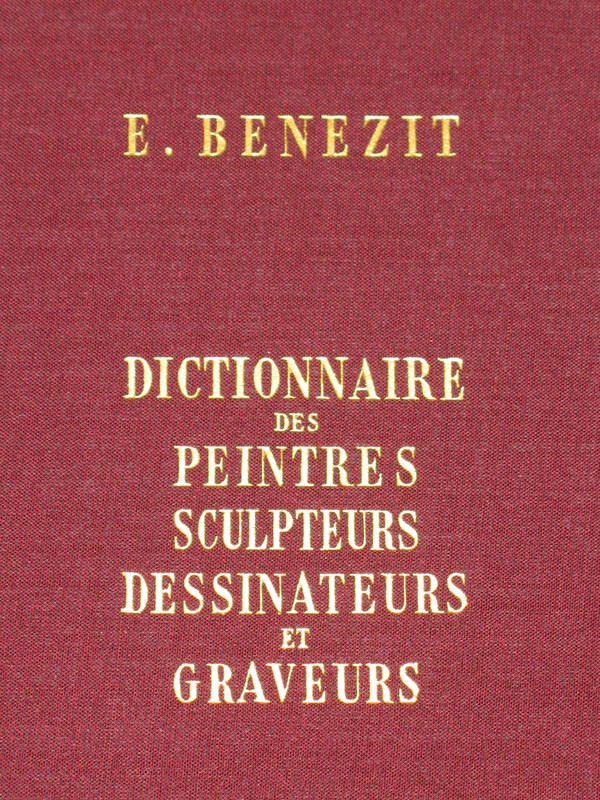 Dictionnaire des peintres sculpteurs dessinateurs et graveurs di E. Bénézit completo di 8 volumi