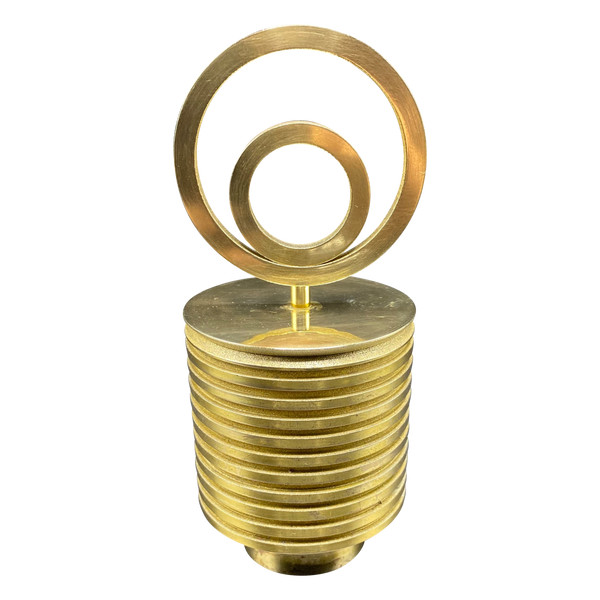SCATOLA IN BRONZO DORATO