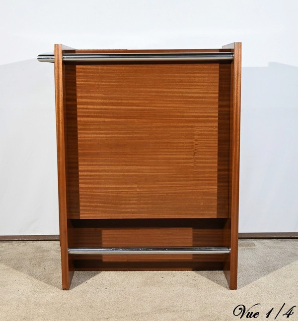 Small Apartment Bar in Sapelli Mahogany – 1940