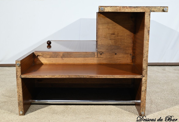 Small Apartment Bar in Sapelli Mahogany – 1940