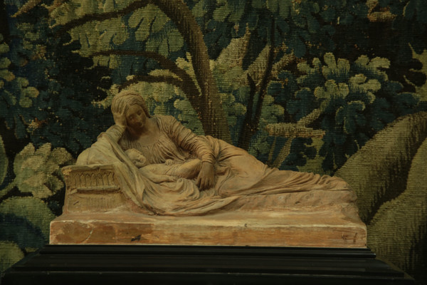 Allegoria in terracotta della figura materna, XIX secolo