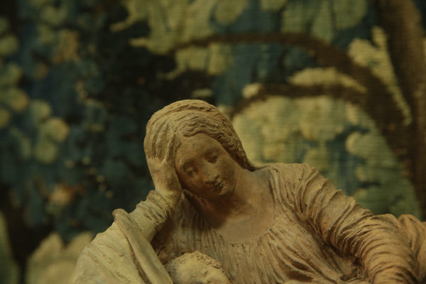 Allegoria in terracotta della figura materna, XIX secolo