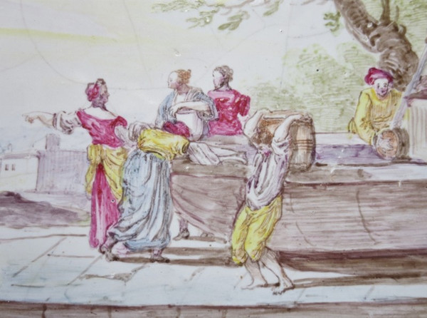 Piatto a Marsiglia, Veuve Perrin, XVIII secolo.