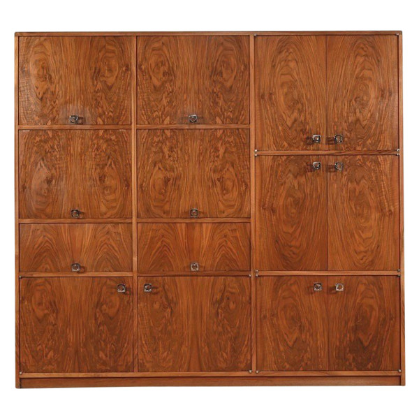 Exceptionnel Meuble de Rangement en Noyer – 1970
