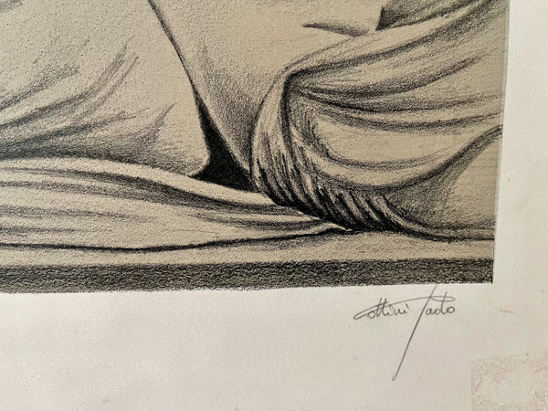 Lithographie de Paolo Collini, La lumière se méfie