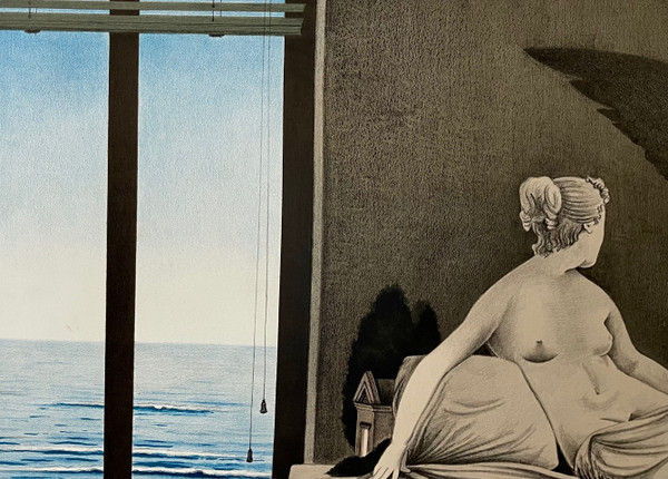 Lithographie de Paolo Collini, La lumière se méfie