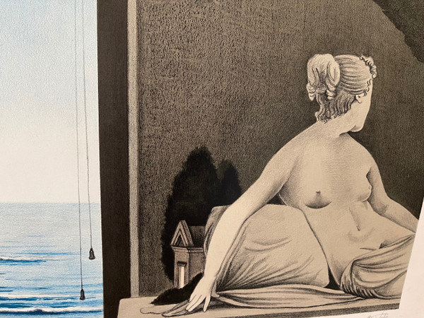 Lithographie de Paolo Collini, La lumière se méfie