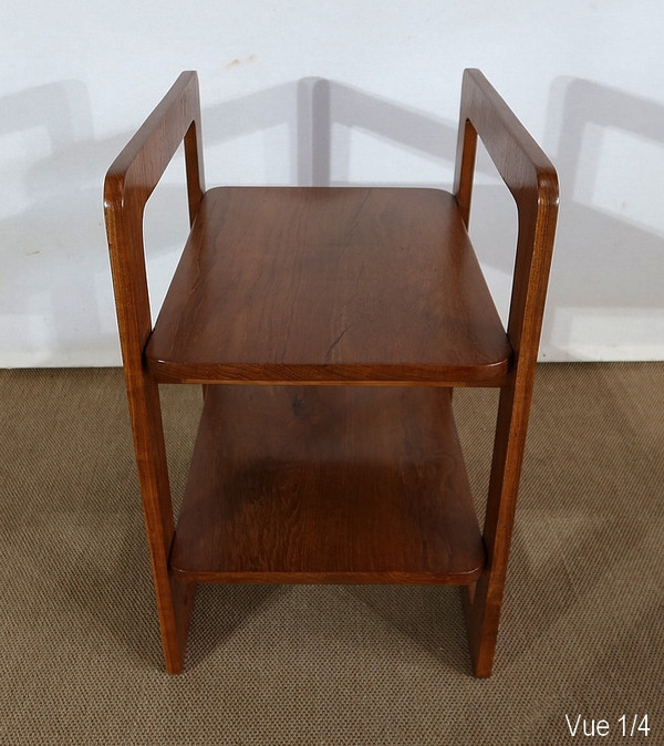 Servierregal aus massivem Teakholz – 1970