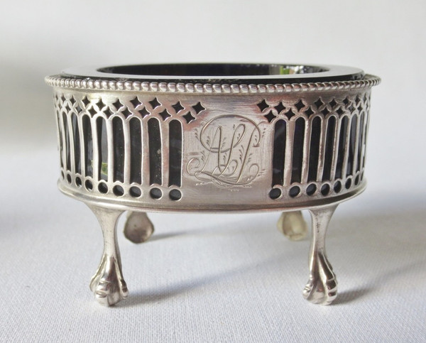 Saliere in argento dell'inizio del XIX secolo.