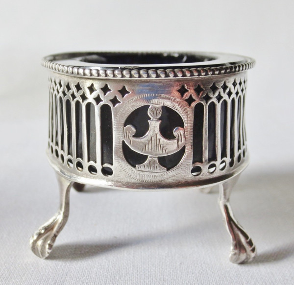 Saliere in argento dell'inizio del XIX secolo.