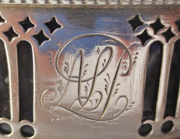 Saliere in argento dell'inizio del XIX secolo.