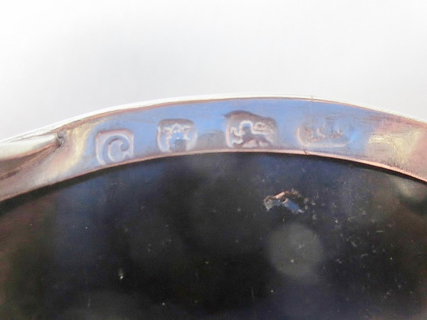 Saliere in argento dell'inizio del XIX secolo.