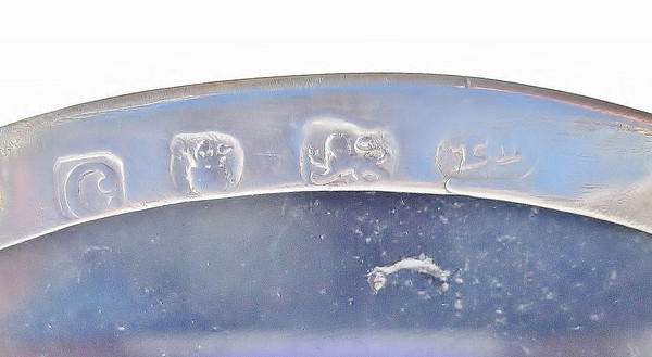 Saliere in argento dell'inizio del XIX secolo.