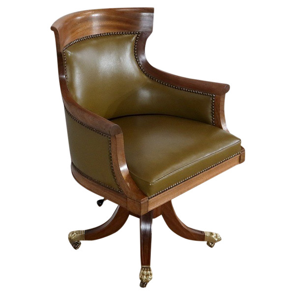 Office armchair, Regency style – Mid 20th century