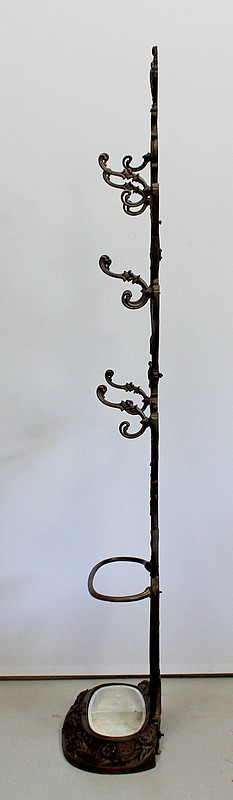 Vestiaire Porte-Parapluie en Fonte, de A. Corneau, Frères Charleville – Fin XIXe