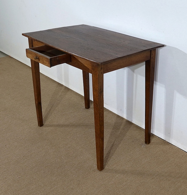Petite Table en Chêne massif – 2ème partie du XIXe