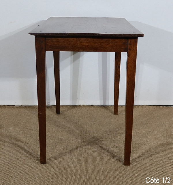 Petite Table en Chêne massif – 2ème partie du XIXe