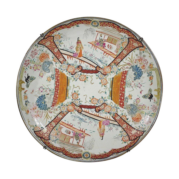 Important Plat en Porcelaine du Japon, ère Meiji  – 2ème partie XIXe