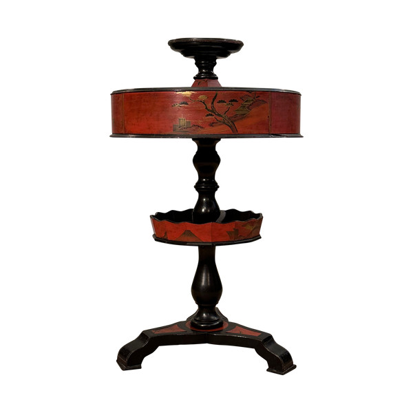 Maison Giroux, Tavolino da servitore giapponese Periodo Napoleone III 1870 circa