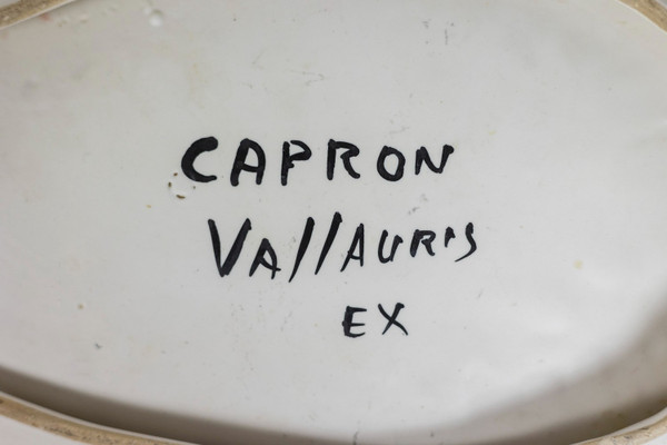 Roger Capron. Freiformbecher aus Keramik. 1960er Jahre.