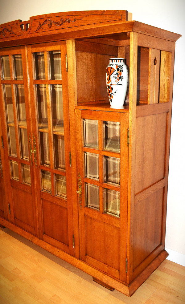 Arts&Crafts oak bookcase