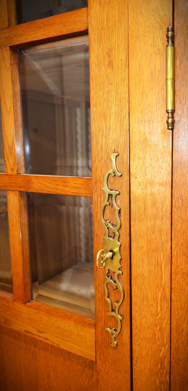 Arts&Crafts oak bookcase