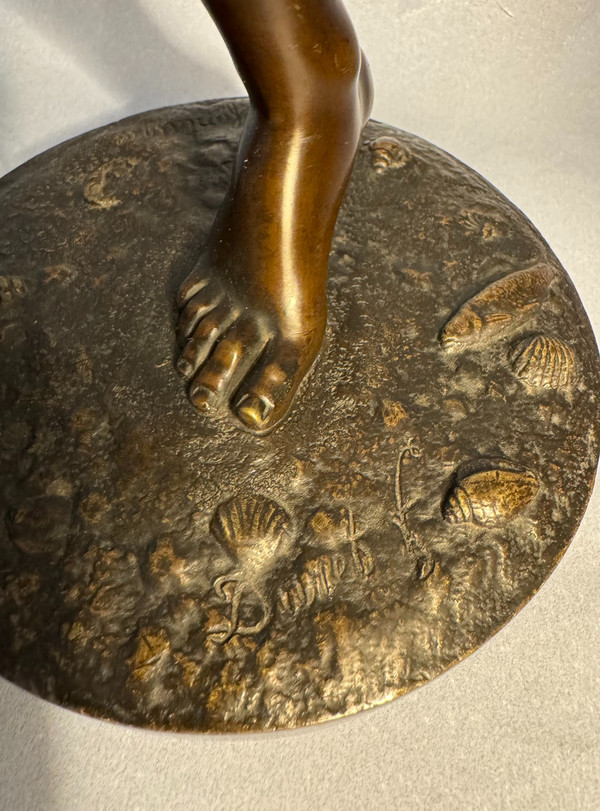Danseurs napolitains. Sculptures en bronze, Francisque Duret (Delafontaine)