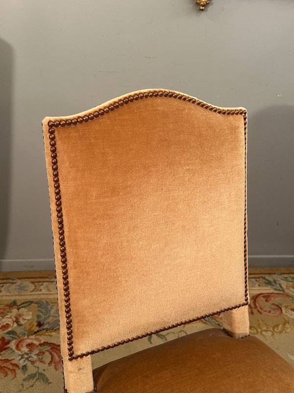 Pair Of Louis XIV Period Walnut Chairs circa 1700