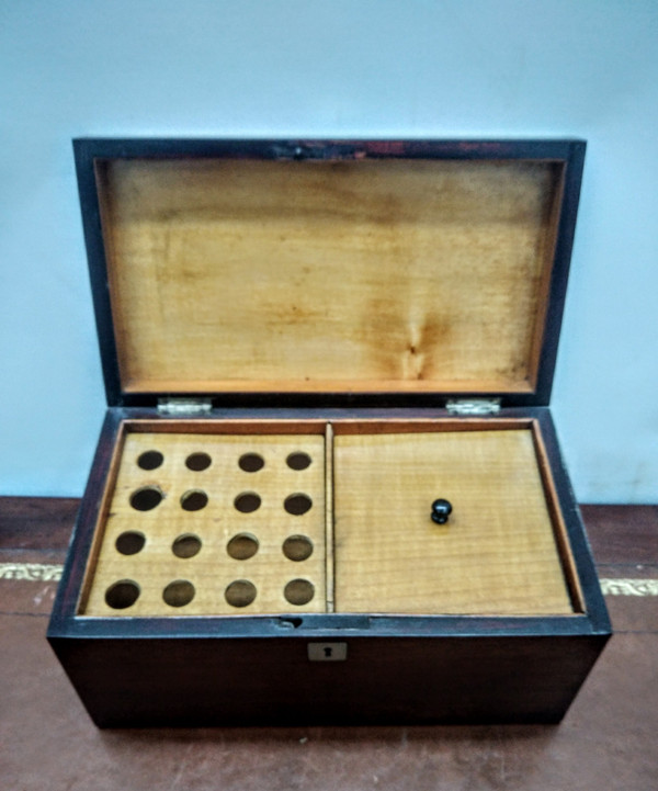 Tobacco box and cigars