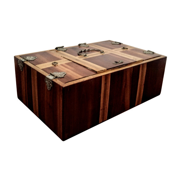 Coffret en prunier XVIIIe siècle