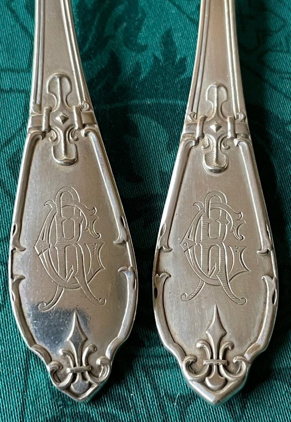 10 pieces of fish cutlery.