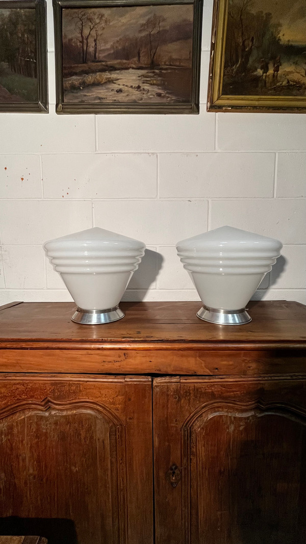 Pair of lamps 1900