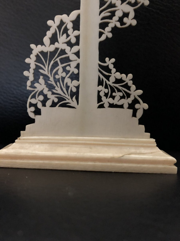 Calvary In Ivory Dieppois Work Around 1900