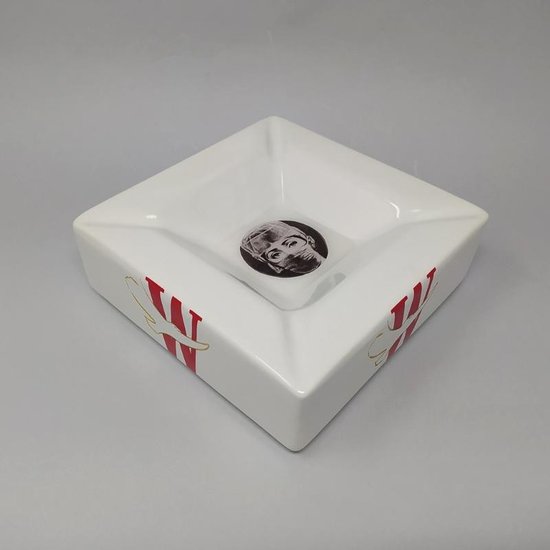 Très rare cendrier/ vide poche  en porcelaine par Piero Fornasetti 