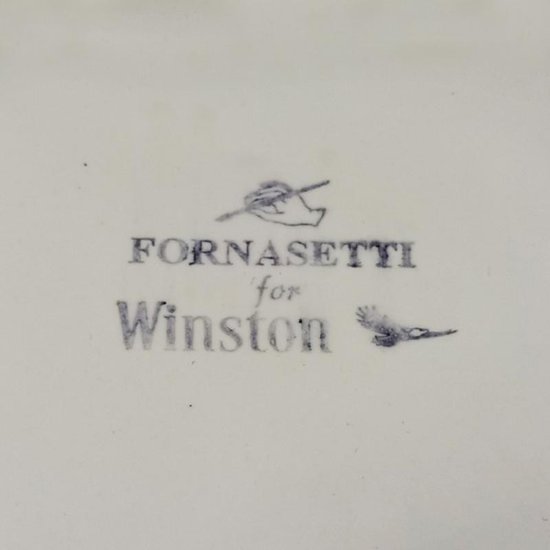 Porcelain Ashtray / Empty Pocket by Piero Fornasetti