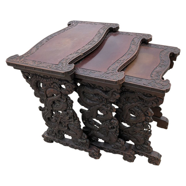 Chinese Nesting Tables Early 20th Century