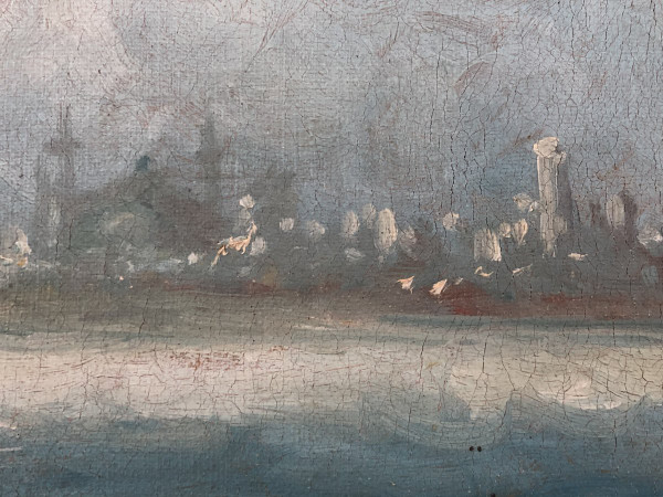 Peinture Sur Toile Vue Du Bosphore Fin XIXéme
