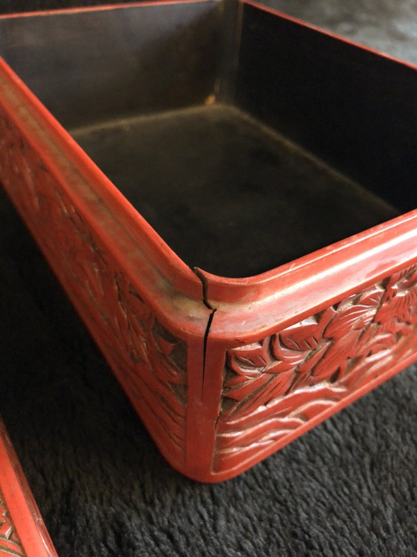 Coffret Laque Du Japon Fin XIXéme