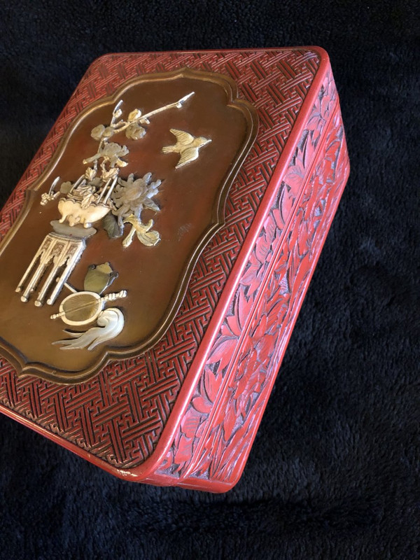 Coffret Laque Du Japon Fin XIXéme