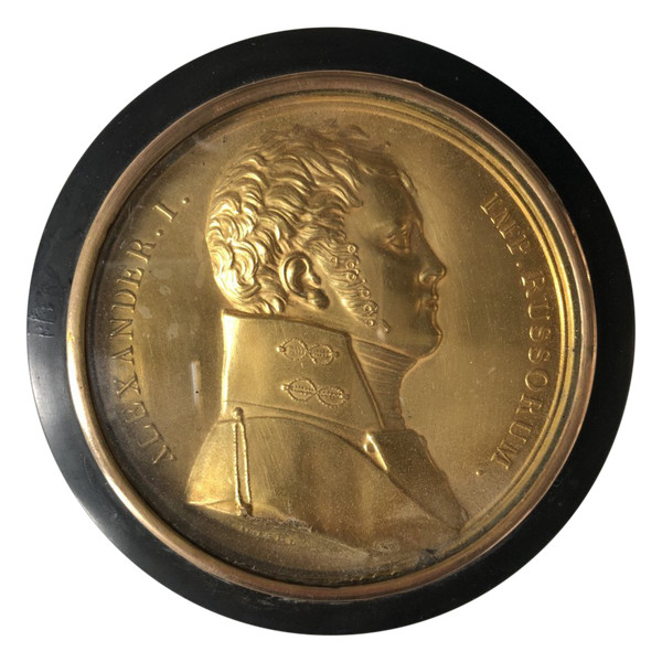 Alexander 1st Emperor Of Russia (1777-1825) Rare Tortoiseshell Snuffbox