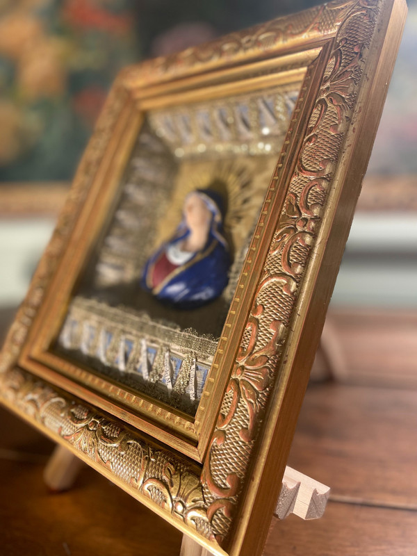 Reliquary of the Virgin and Child with 28 Martyrs - 18th century