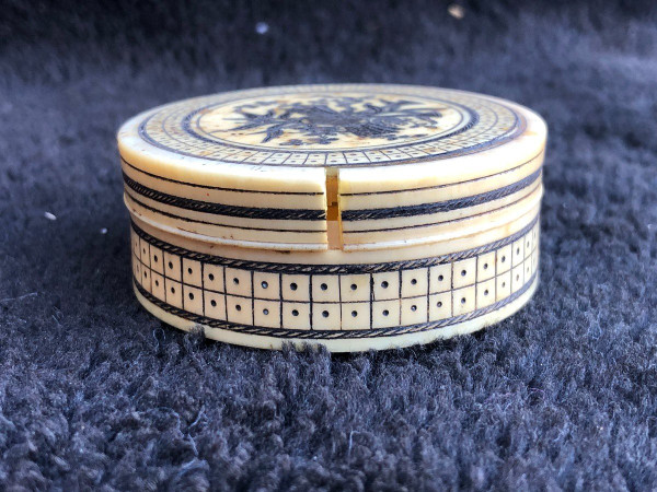 Louis XVI Period Ivory And Silver Box