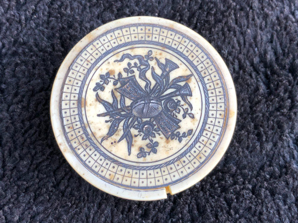 Louis XVI Period Ivory And Silver Box