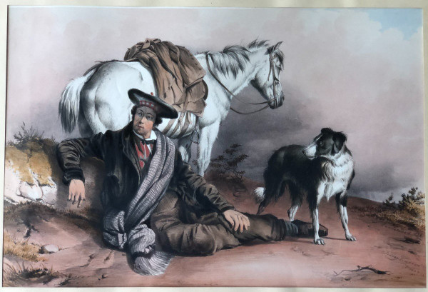 Thomas Sidney Cooper (1803-1902) - Le Repos - Aquarelle Gouaché