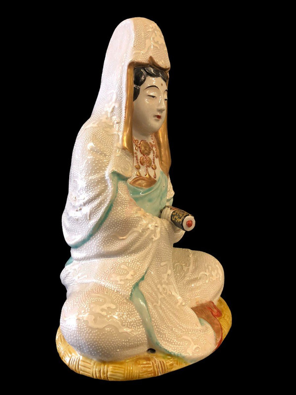 Buddha in porcellana giapponese Fine XIX o inizio XX secolo