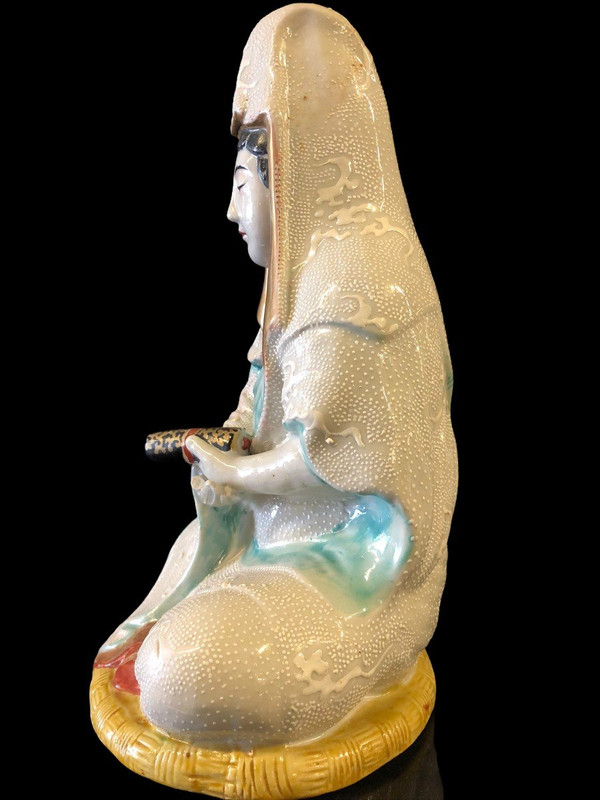 Buddha in porcellana giapponese Fine XIX o inizio XX secolo