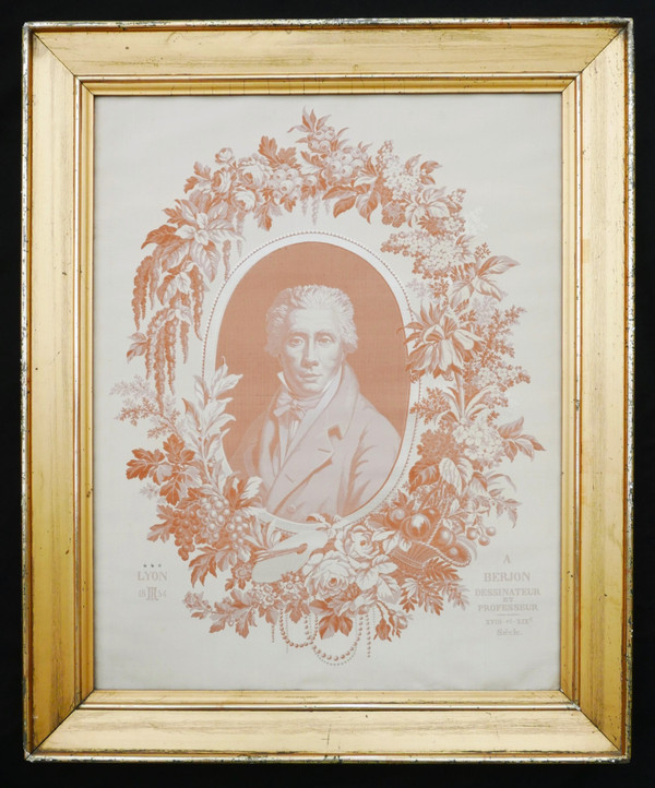 Jules REYBAUD and Jean-Jacques RINGARD, Portrait of painter Antoine Berjon